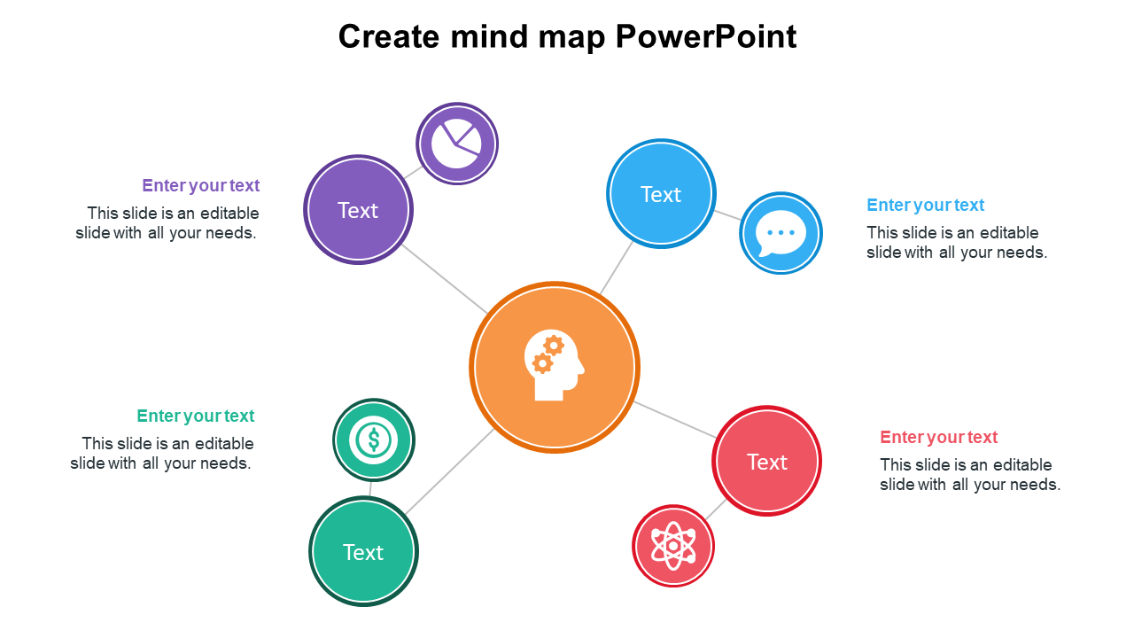 Create mind map PowerPoint 
